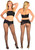 Persia liquid shine seamless low rise crotchless pantyhose | Pearl & Poseidon