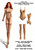 The Vixen glossy sheer nylon bodysuit stockings gloves 3 piece set  | Pearl & Poseidon
