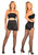 Tyrah oil shine sheer nylon mini skirt | Pearl & Poseidon