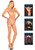 The Showstopper glossy sheer nylon dress stockings gloves 3 piece set  | Pearl & Poseidon