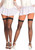 Castilla shiny nylon thigh high design band stay up stockings | Pearl & Poseidon