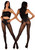 Ultra shiny seamless pantyhose extra stretch plus size with sheer waist | Pearl & Poseidon