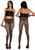 Ultra shiny seamless pantyhose extra stretch plus size with sheer waist | Pearl & Poseidon