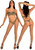 Loire glossy body stocking sleeveless with high neck | Pearl & Poseidon
