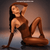 Video of model wearing shiny glossy halter sleeveless nylon bodystocking Loire | Pearl & Poseidon