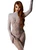 Sienna leopard mesh bodystocking with knit in fingers | Pearl & Poseidon