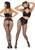 Savoie oil shiny seamless pantyhose extra stretch plus size with slimming waist | Pearl & Poseidon