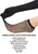 Tourvel pantyhose fabric sheer & shiny ankle socks womens | Pearl & Poseidon