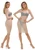 Selma shiny luster glaze long sleeve pencil dress | Pearl & Poseidon