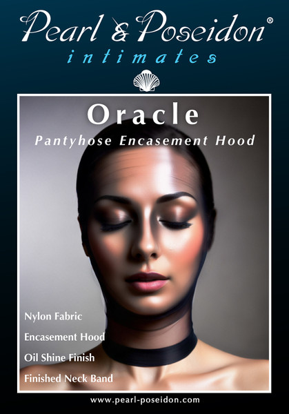 Oracle shiny head and face cover pantyhose nylon hood | Pearl & Poseidon