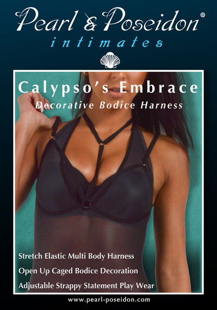 Calypso's Embrace strappy chest body harness | Pearl & Poseidon