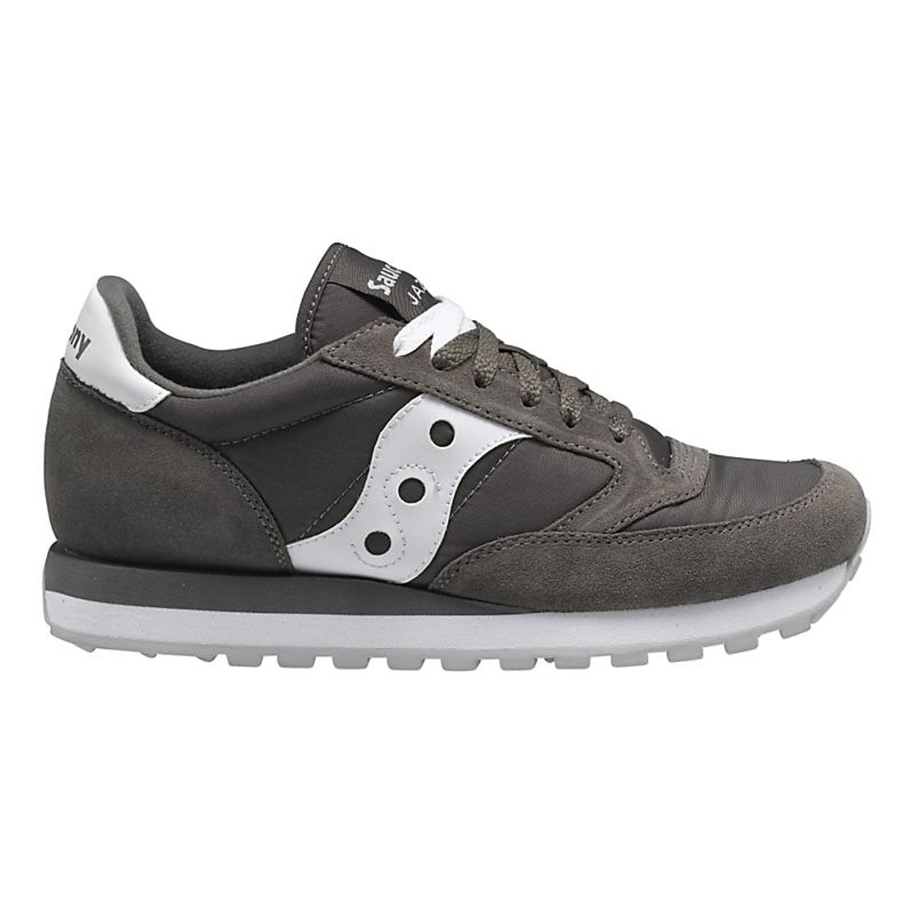 saucony jazz original charcoal white