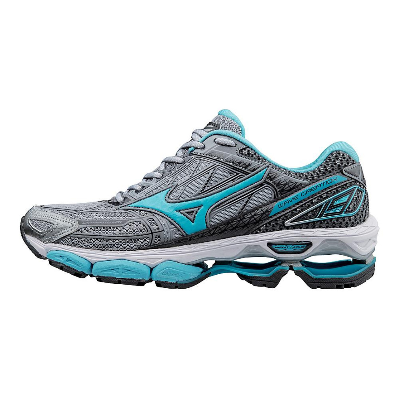 mizuno wave creation 19 preto e verde