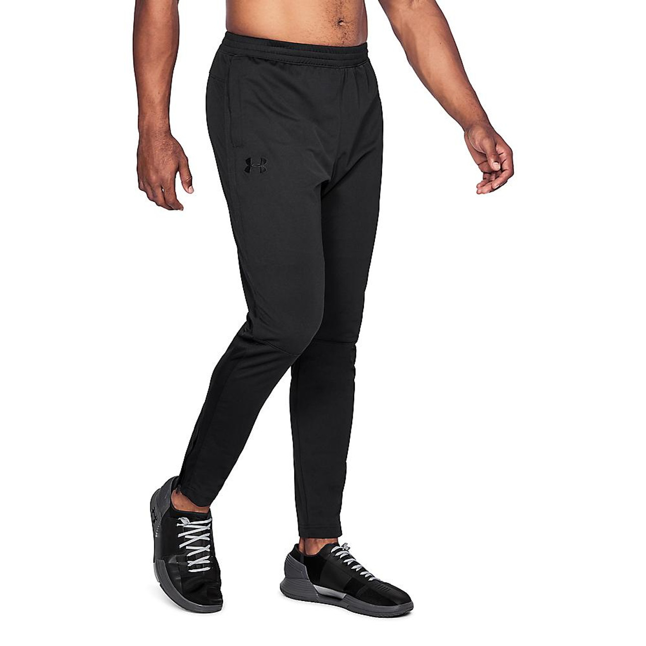 under armour black track pants