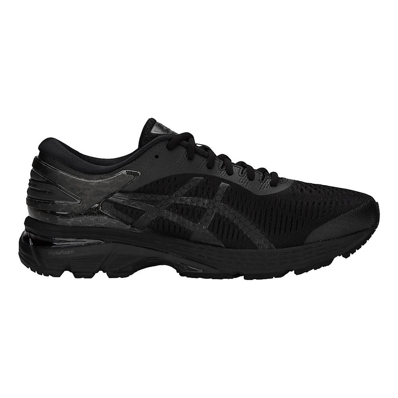 asics men's kayano 25 black