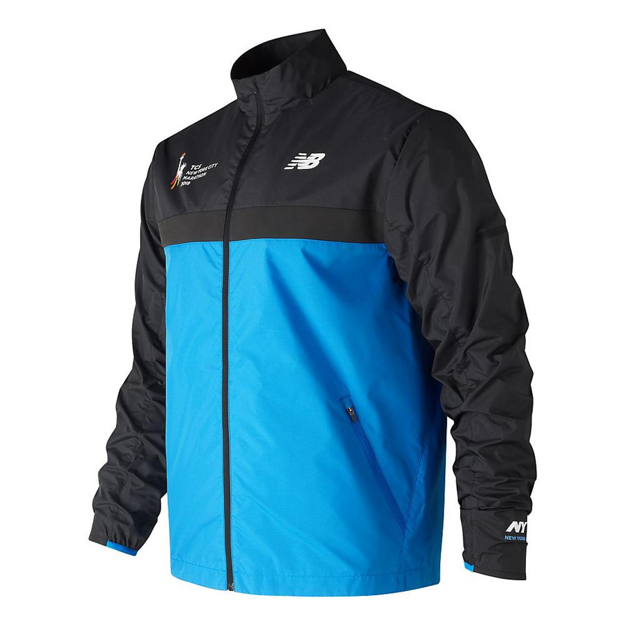 new balance running jacket mens