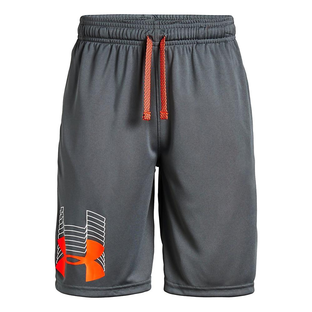 boys grey under armour shorts