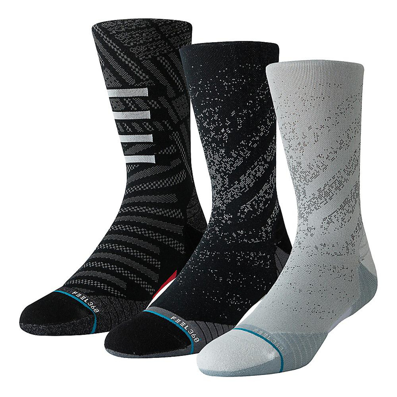 Men's Stance RUN Crew Socks 3 pack 