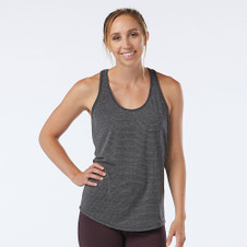 Women's R-Gear Breathe A-Line Tank|color-Heather Black Women's R-Gear Breathe A-Line Tank|color-Heather Black