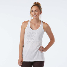 Women's R-Gear Excuses Graphic Tank|color-White Women's R-Gear Excuses Graphic Tank|color-White