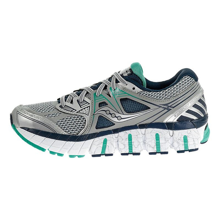 SAUCONY MEN'S REDEEMER ISO ROAD RUNNING SHOES,SILVER/BLACK,US SIZE 9 EXTRA WIDE 