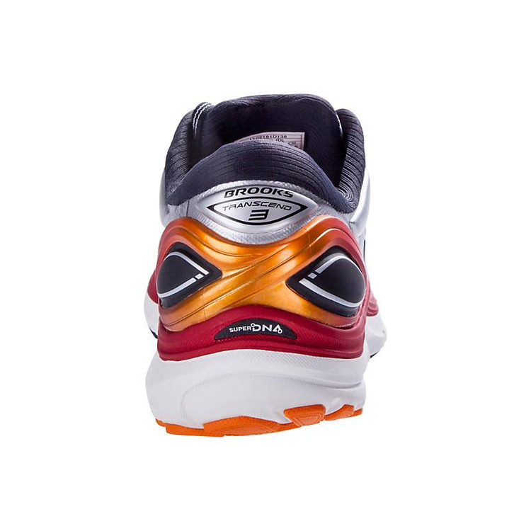 brooks transcend 3 mens orange