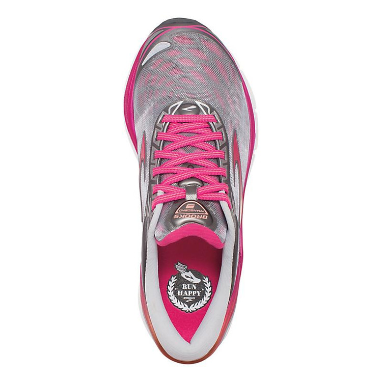 brooks transcend 3 pink