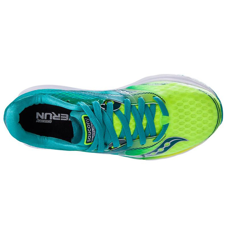 saucony kinvara 7 women's shoes tealcitron