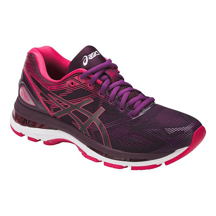 asics gel nimbus  19 womens purple