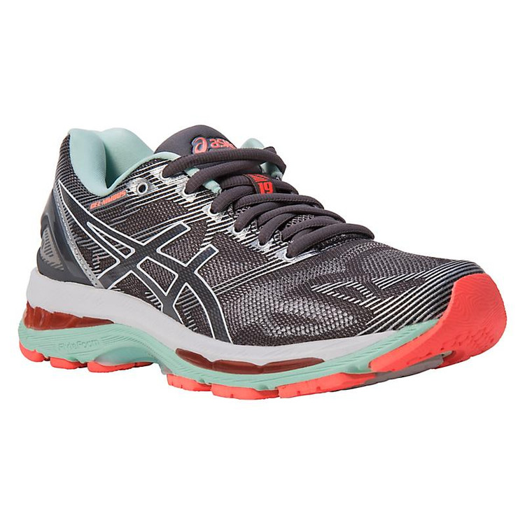 asics gel nimbus 19 black womens