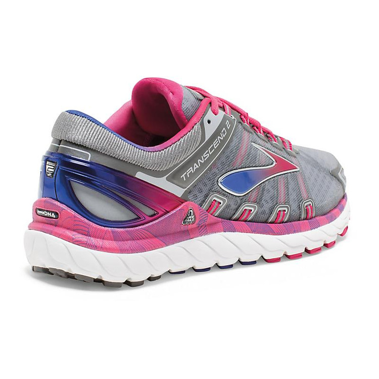 brooks transcend 2 womens grey