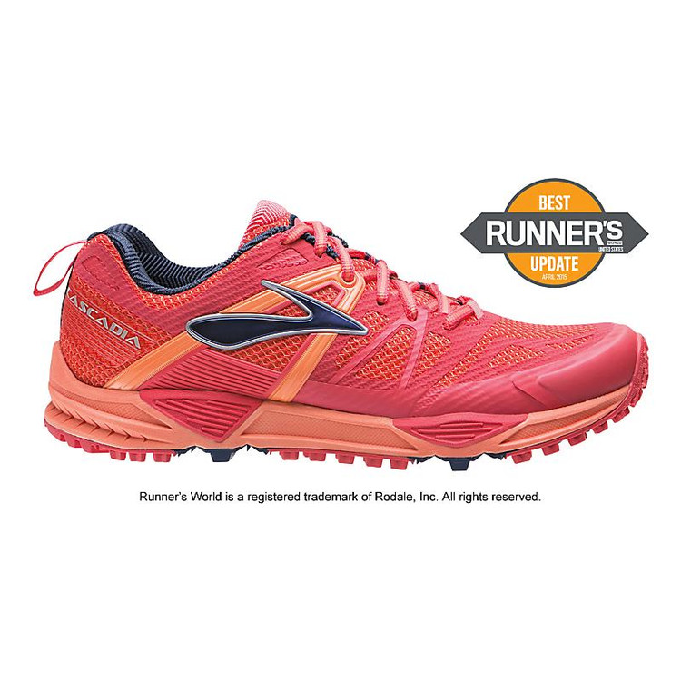 brooks cascadia 10 orange