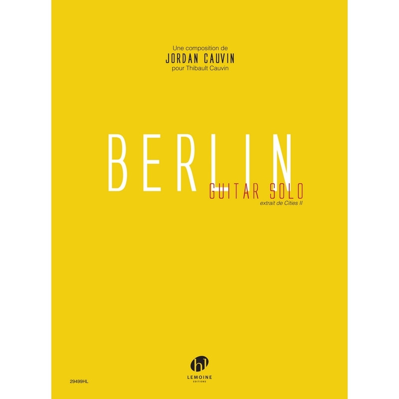 JORDAN CAUVIN BERLIN GUITAR SOLO GUITARE