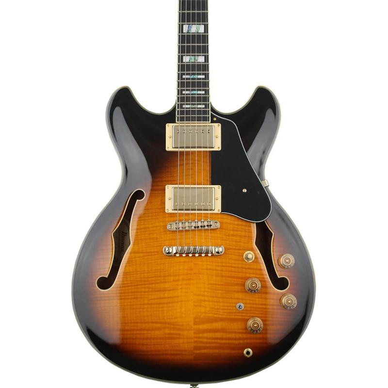 GUITARE ELECTRIQUE DEMI-CAISSE IBANEZ JSM10 VYS SIGNATURE JOHN