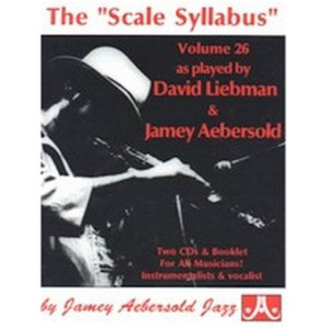 LIEBMAN DAVID - AEBERSOLD 026 SCALE SYLLABUS + 2CD