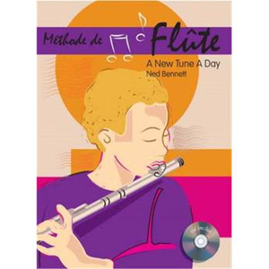 BENNETT NED - METHODE A NEW TUNE A DAY FLUTE + CD