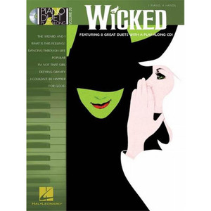 COMPILATION - PIANO DUET PLAY ALONG VOL.20 WICKED + CD