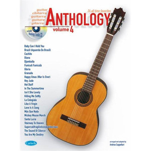 COMPILATION - ANTHOLOGY GUITARE VOL.4 24 ALL TIME FAVORITES + CD