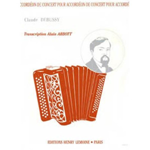 ABBOTT ALAIN - DEBUSSY - ACCORDEON DE CONCERT