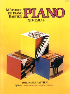BASTIEN JAMES - METHODE DE PIANO NIVEAU 4 - PIANO