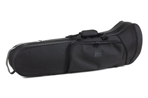 vue de face de l'Etui de Trombone en tissu noir de la marque Gewa