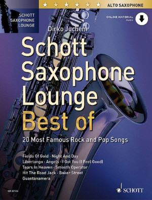 COMPILATION -  BEST OF SCHOTT SAXOPHONE LOUNGE +AUDIO ONLINE - SAXOPHONE ALTO