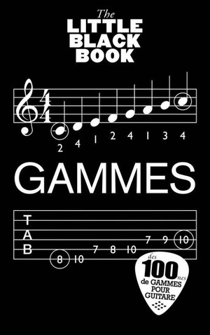 COMPILATION - LITTLE BLACK SONGBOOK LES GAMMES EN FRANCAIS