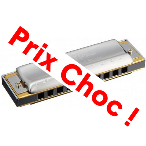 HARMONICA BLUES HOHNER DEEP BLUES MILTEAU 501/20 MSF / EN FA - PROMOTION