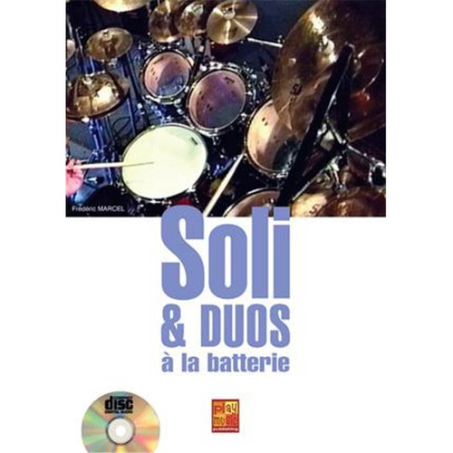 MARCEL FREDERIC - SOLI & DUOS A LA BATTERIE METHODE TOUS NIVEAUX AVEC ACCES AUDIO