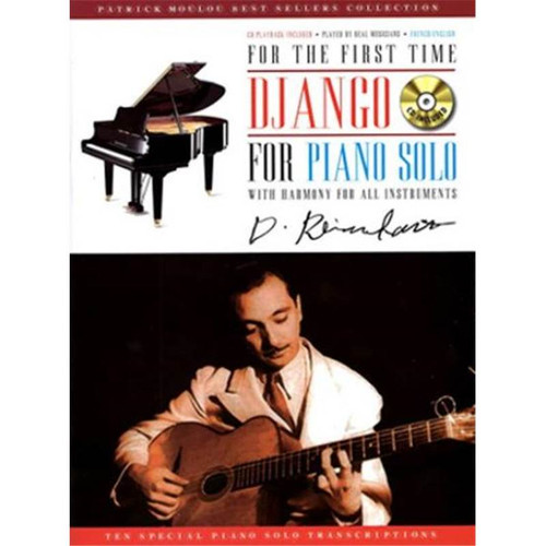 REINHARDT DJANGO - FOR PIANO SOLO WITH HARMONY FOR ALL INSTRUMENTS + CD