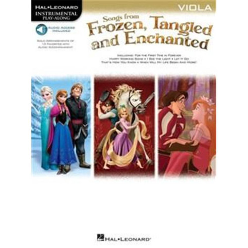 COMPILATION - INSTRUMENTAL PLAY ALONG FROZEN TANGLED ALTO + CD