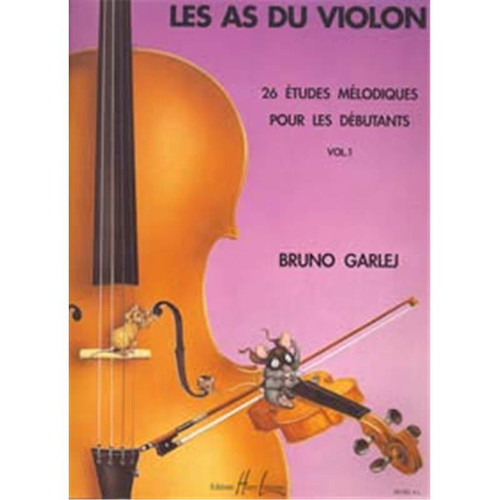 GARLEJ B/GONZALES JF - LES AS DU VIOLON VOL.1