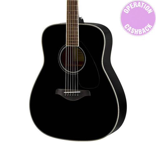 GUITARE FOLK ACOUSTIQUE YAMAHA FG 820 BL