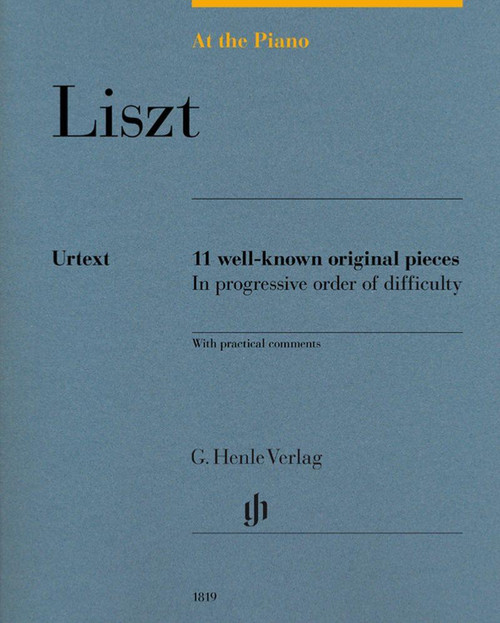 LISZT FRANZ - AT THE PIANO (11 PIECES ORIGINALES) - PIANO